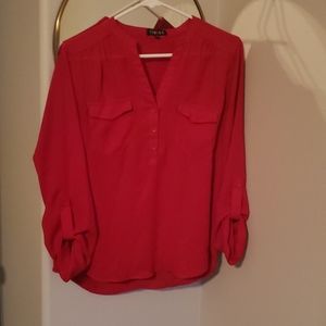 Red blouse